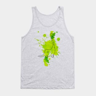 Diplodocus Splash Tank Top